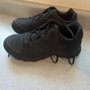 Adidas Black Athletic Shoes youth 6